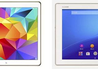 Samsung Galaxy Tab S 10.5 vs Sony Xperia Z4 Tablet Specs, Price Review: Features Comparison - Big Fight Between Two Similar Sized Tablets