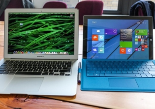 Microsoft Surface Pro 3 vs Macbook Air 2014 Comparison, Review of specs