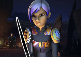 'Star Wars Rebels' season 3, episode 15 spoilers: Sabine formally steps into her darksaber training with the help of Kanan
