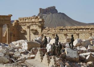 Corpses of ISIS recruits and child soldiers found among ruins of Palmyra