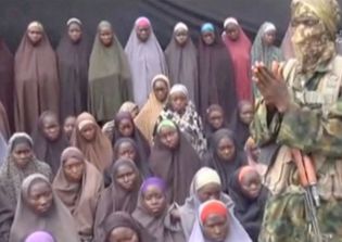 Missing Nigerian Chibok schoolgirls seen in new Boko Haram video