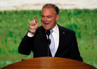 Tim Kaine says Catholic Church will change its stance on gay marriage