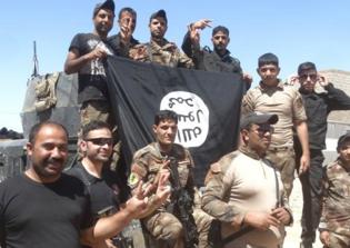 Christian fighters in Iraq hoping for American support