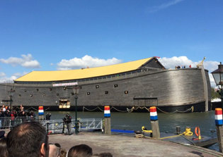 Noah's Ark life-sized replica to voyage from Netherlands to Brazil