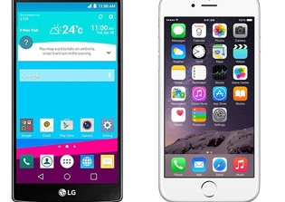 LG G4 vs iPhone 6 Specs, Price Review: Features Comparison - LG G4 Tops the Specs on iPhone 6